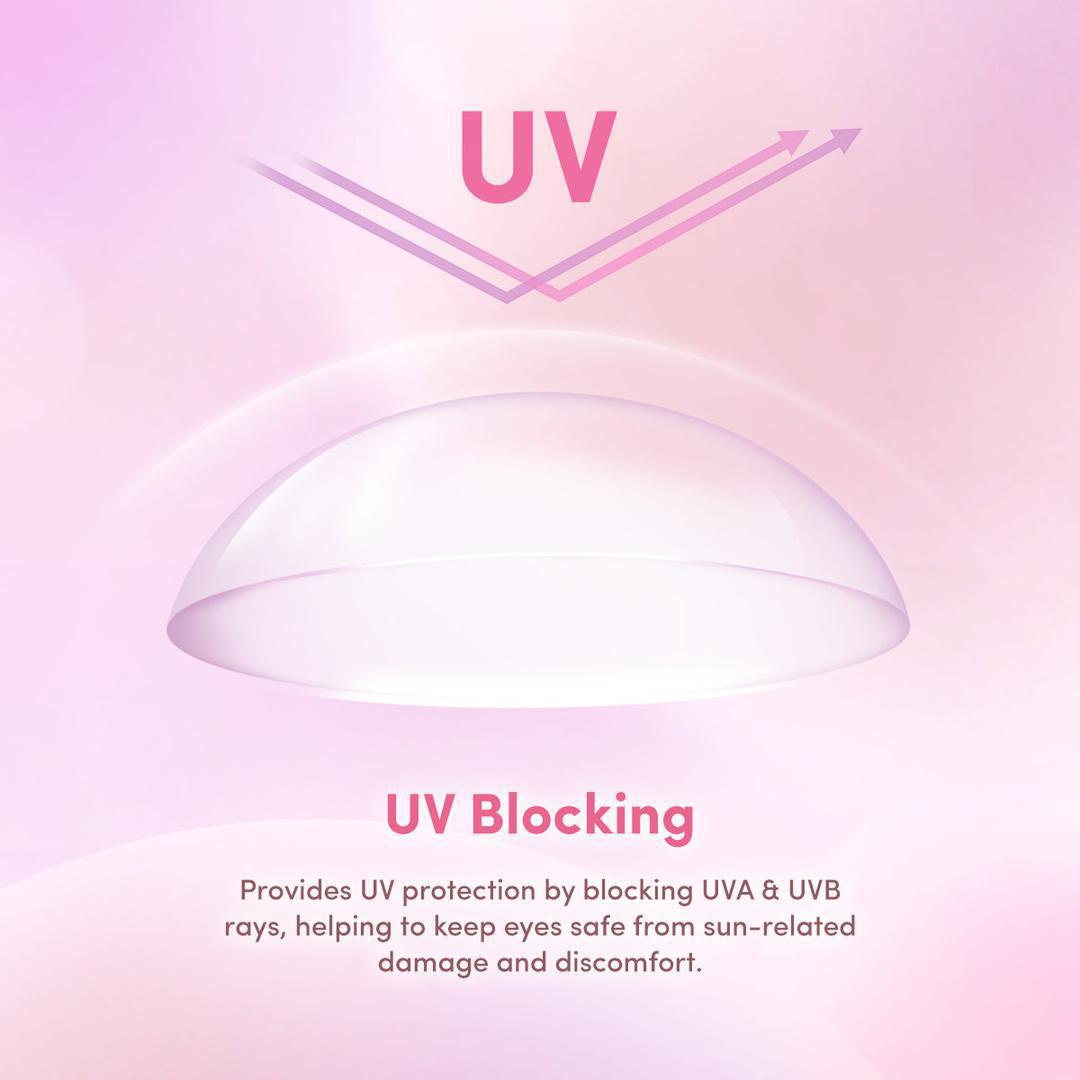 Glowly Brown-Mi Tesoro Monthly Color Con 2pcs (Eff dia:16mm)