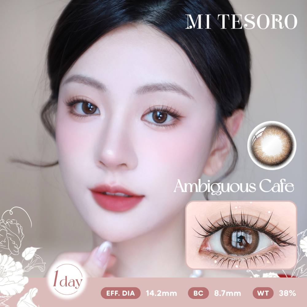 Ambiguous Cafe-Mi Tesoro 1 Day Color Con 10pcs (Eff dia:14.2mm)