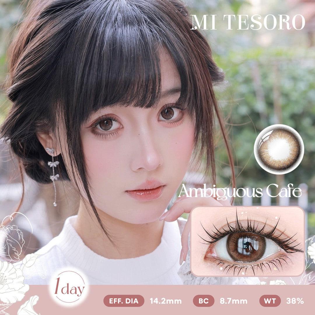 Ambiguous Cafe-Mi Tesoro 1 Day Color Con 10pcs (Eff dia:14.2mm)