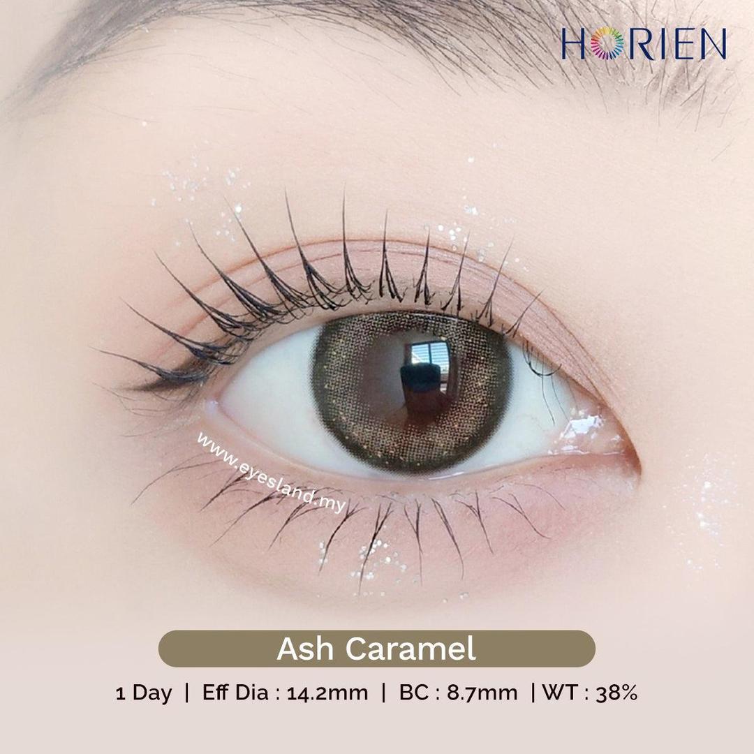 Ash Caramel-Eye Secret 38% 1 Day Color Lenses 10pcs