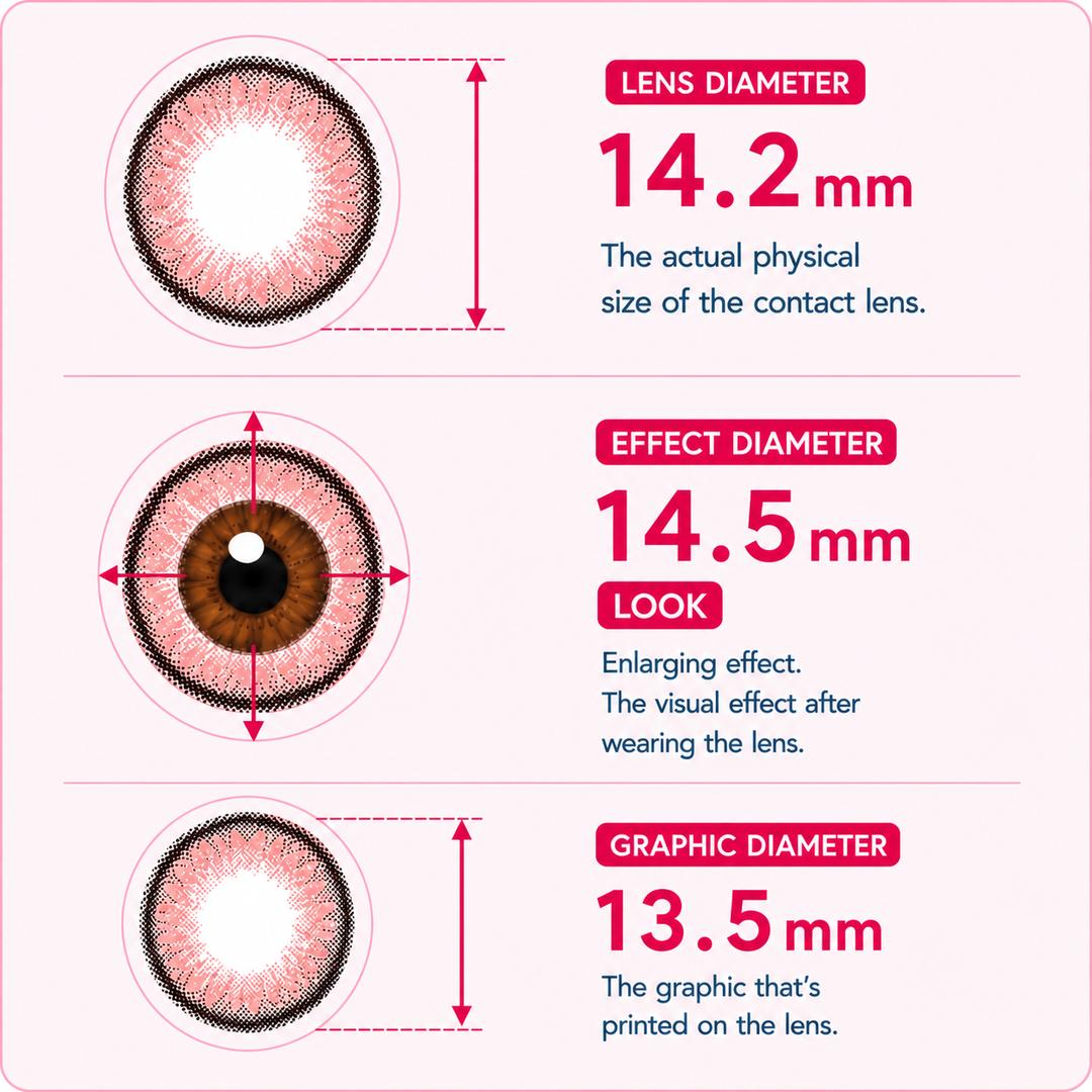 Ivory Nude-Mi Tesoro 1 Day Color Con 10pcs (Eff Dia:14.5mm)