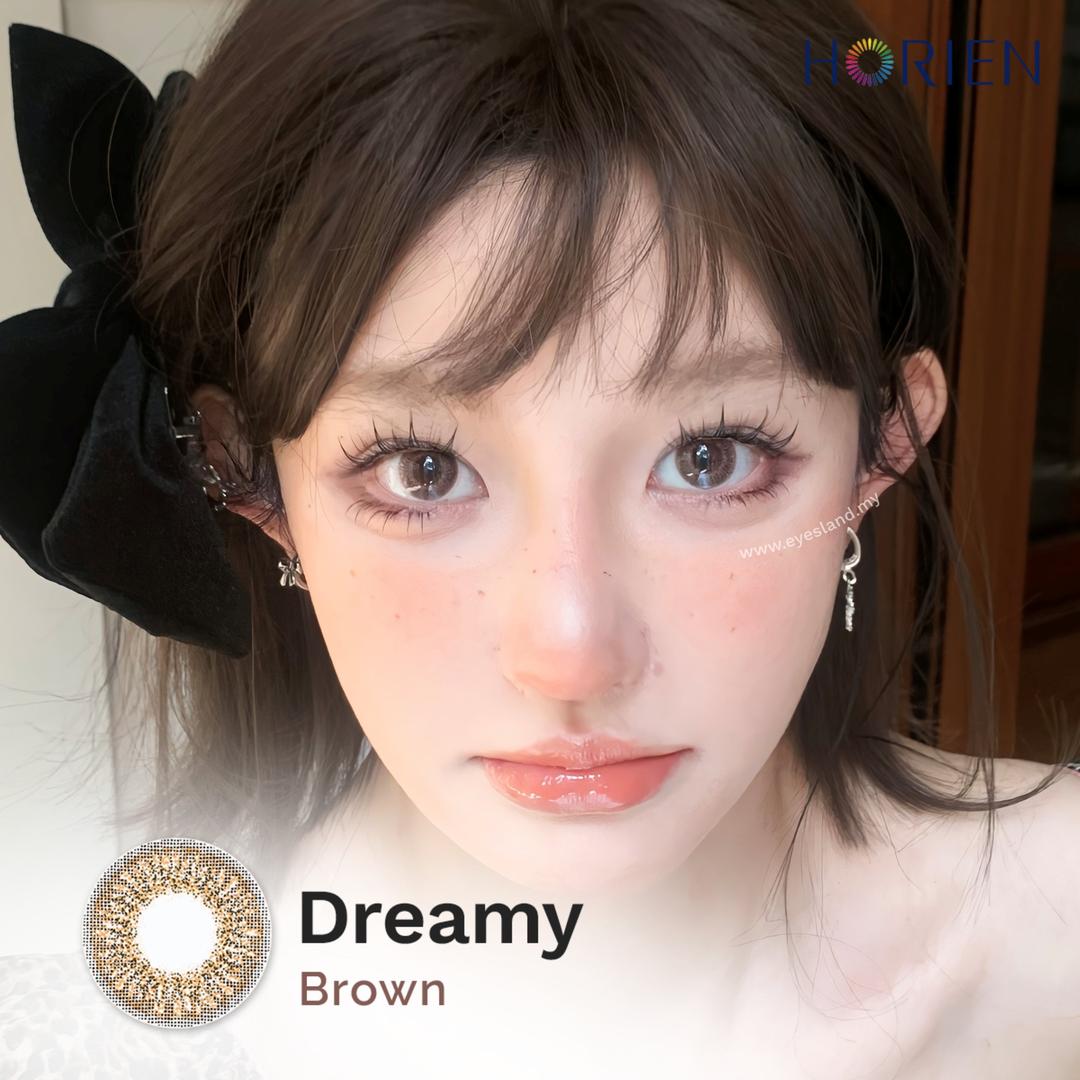 Dreamy Brown-Eye Secret 38% Monthly Color Lens 2pcs (Eff dia:14.2mm)