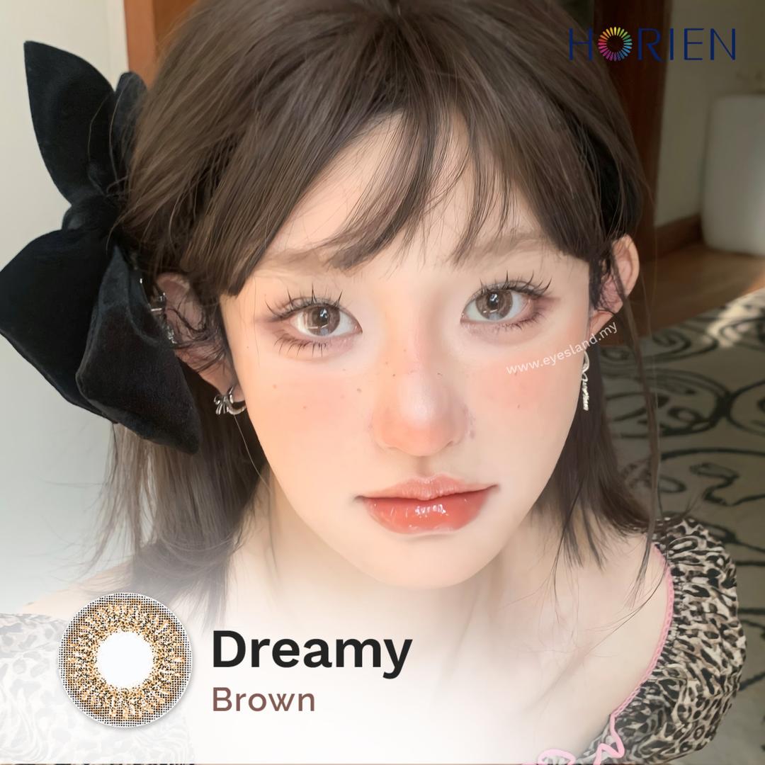 Dreamy Brown-Eye Secret 38% Monthly Color Lens 2pcs (Eff dia:14.2mm)