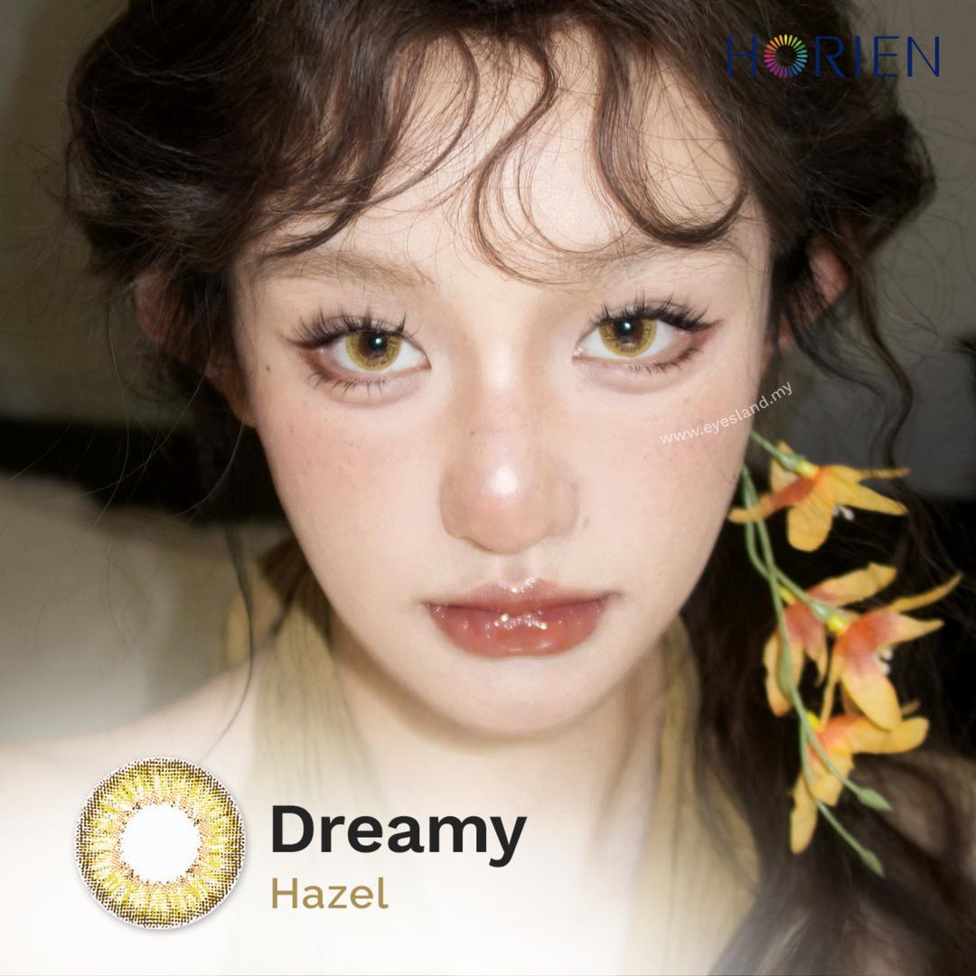 Dreamy Hazel-Eye Secret 38% Monthly Color Lens 2pcs (Eff dia:14.5mm)