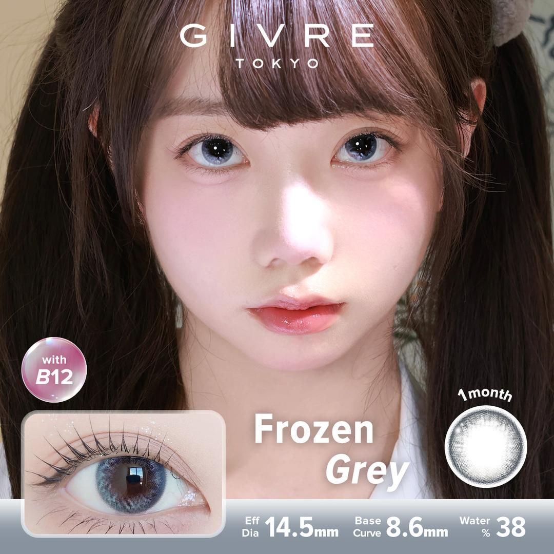 Frozen Grey-Givre Monthly Color Con 2pcs (Eff Dia:14.5mm)