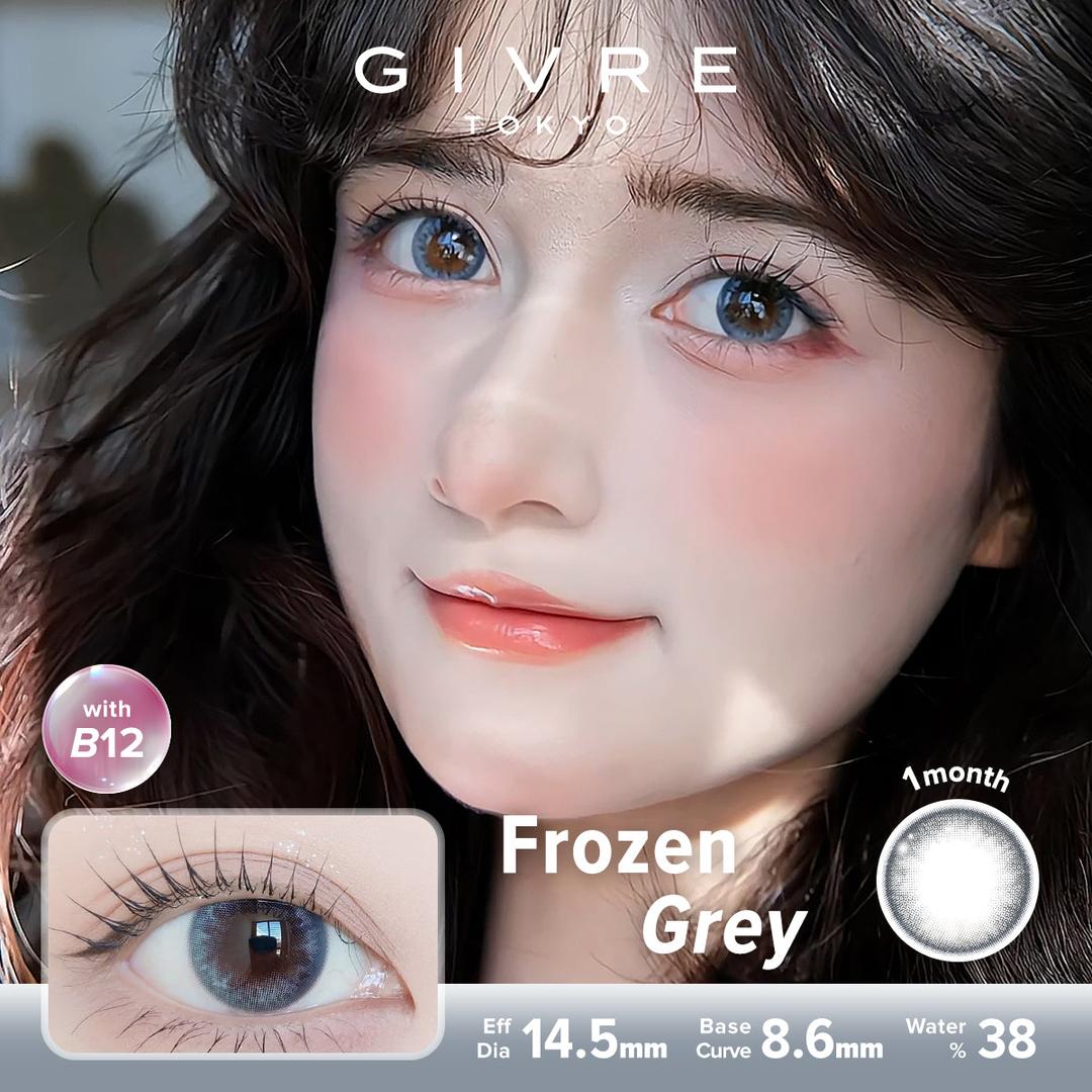 Frozen Grey-Givre Monthly Color Con 2pcs (Eff Dia:14.5mm)
