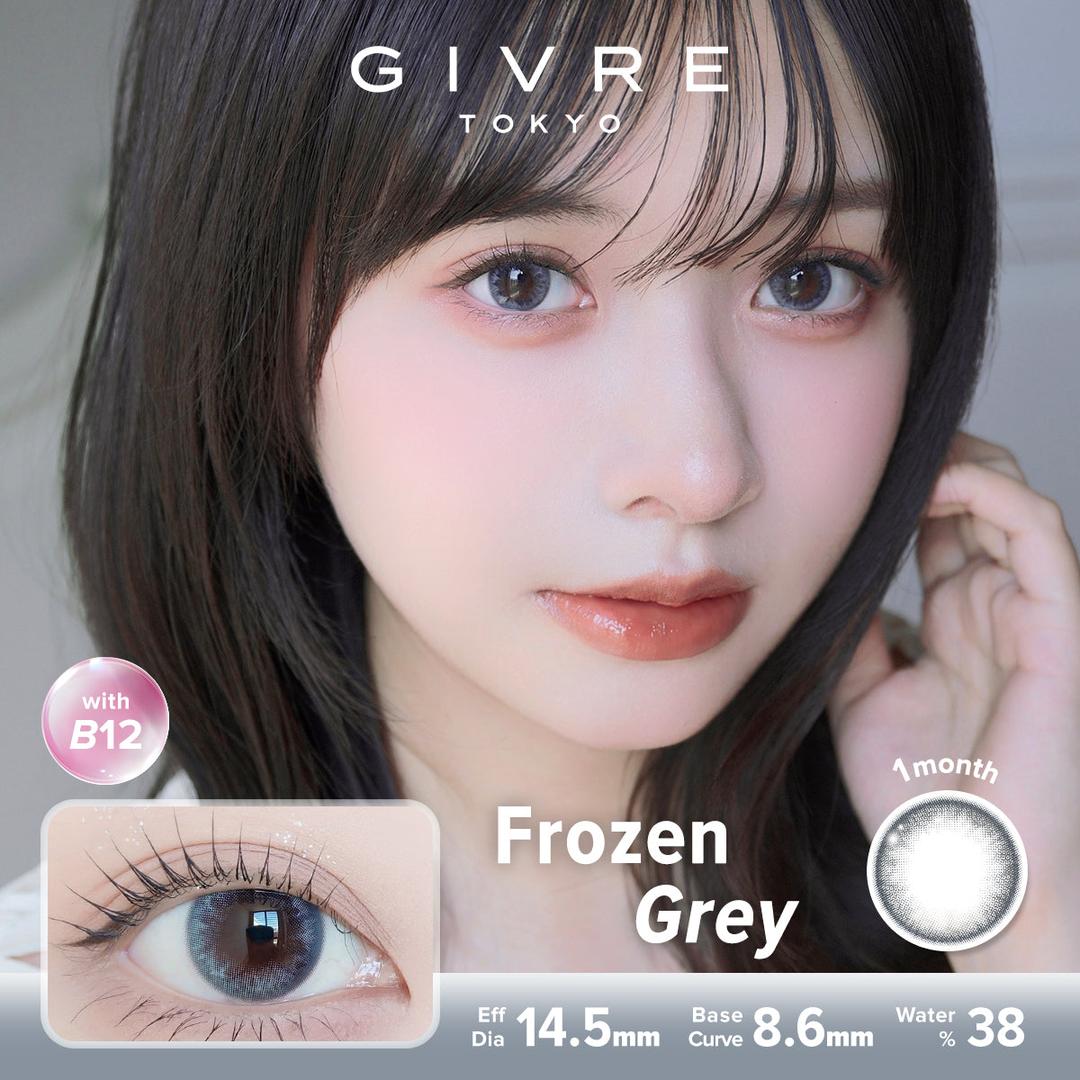 Frozen Grey-Givre Monthly Color Con 2pcs (Eff Dia:14.5mm)