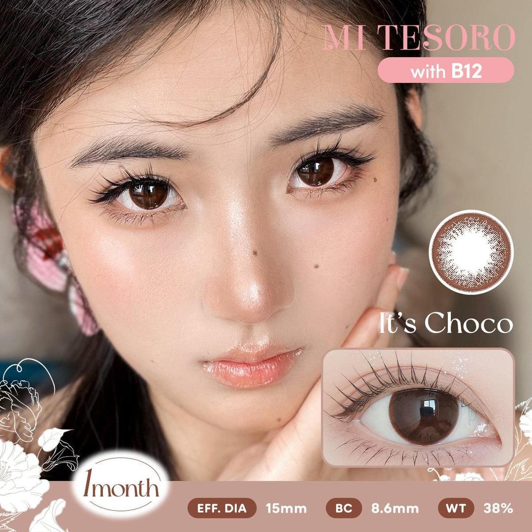 Its Choco -Mi Tesoro Monthly Color Con 2pcs (Eff dia:15mm)