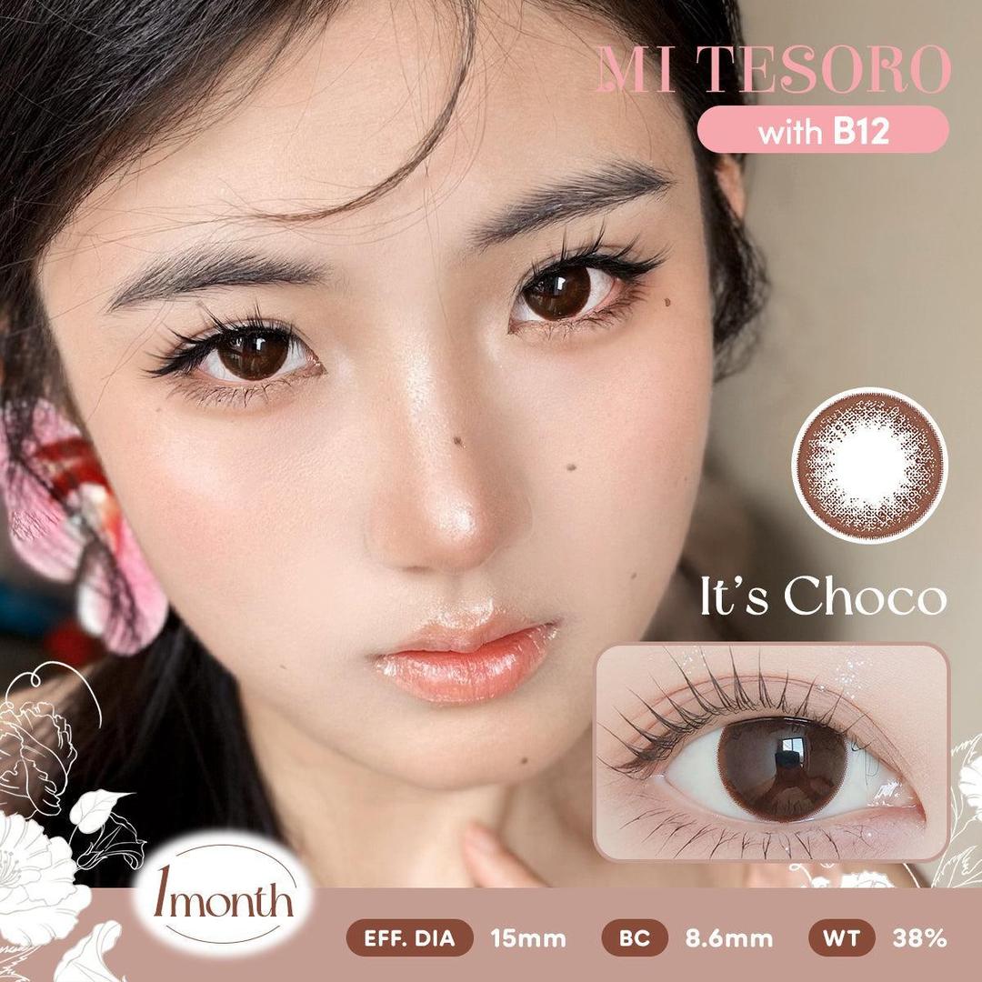 Its Choco -Mi Tesoro Monthly Color Con 2pcs (Eff dia:15mm)