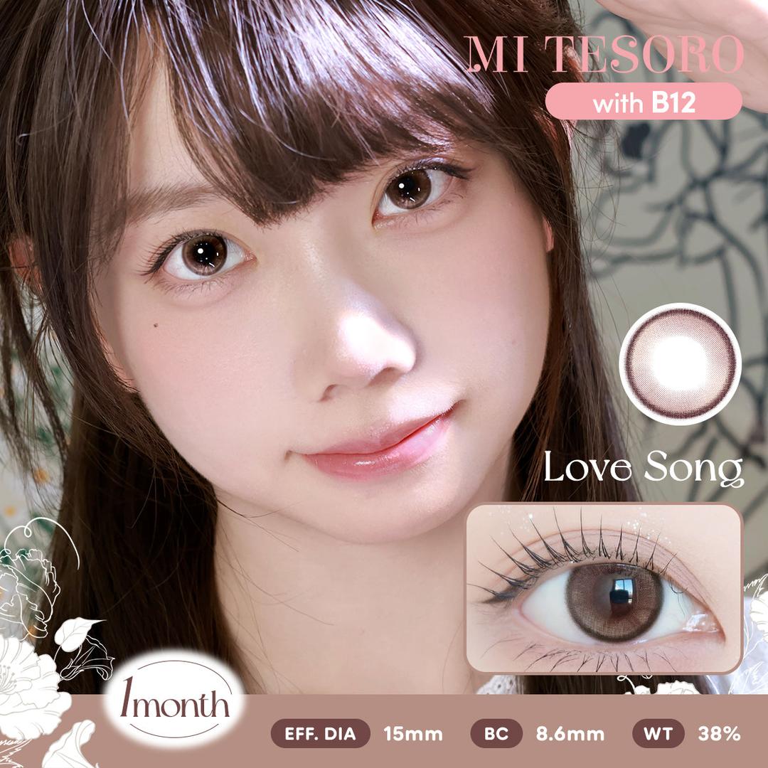 Love Song-Mi Tesoro Monthly Color Con 2pcs (Eff dia:14.5mm)