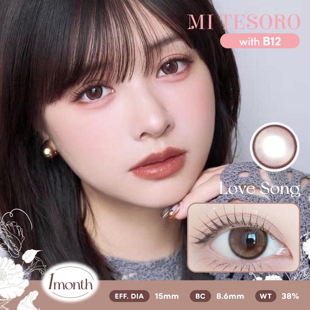 Love Song-Mi Tesoro Monthly Color Con 2pcs (Eff dia:14.5mm)