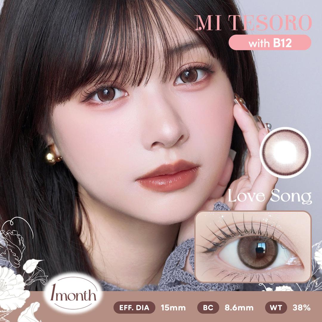 Love Song-Mi Tesoro Monthly Color Con 2pcs (Eff dia:14.5mm)