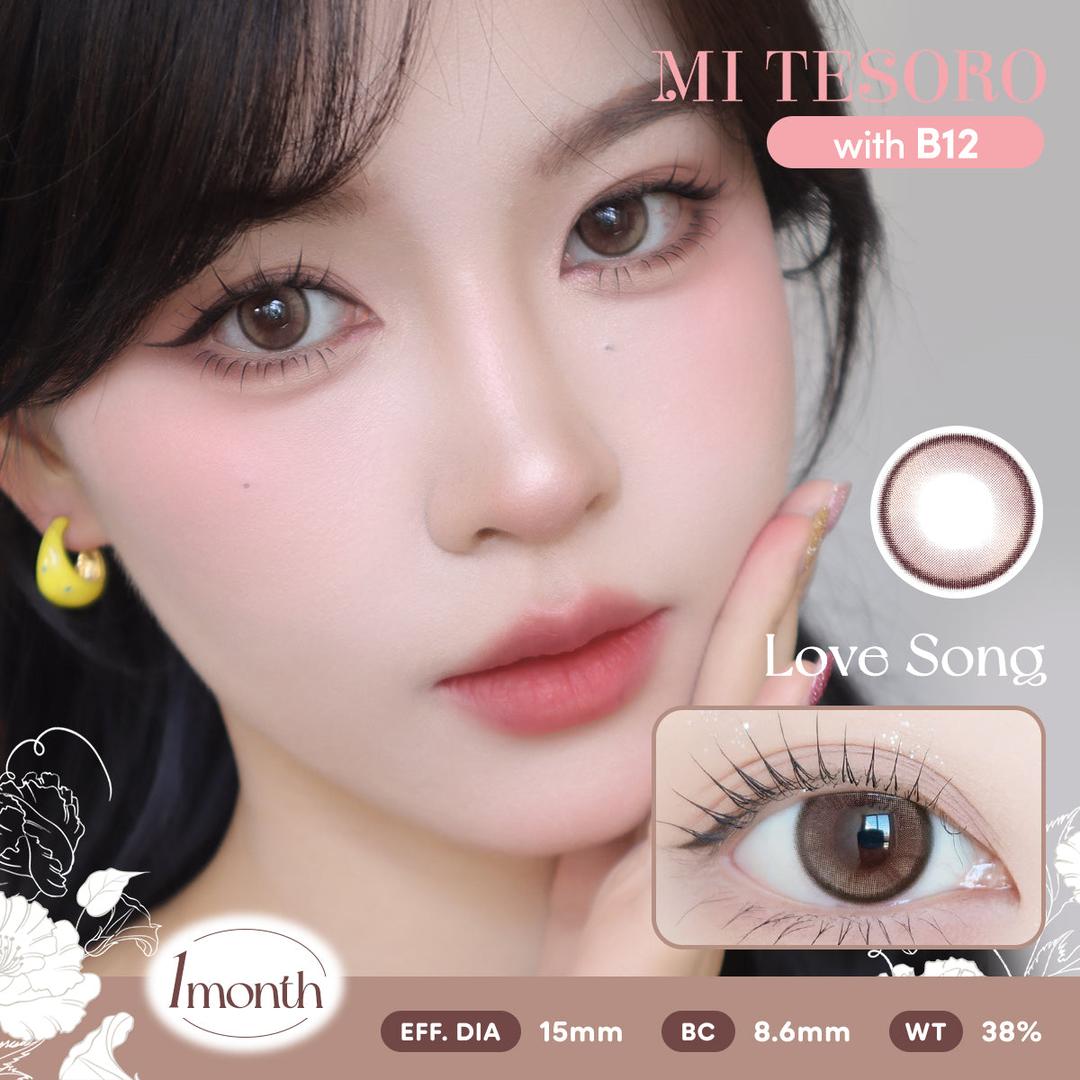 Love Song-Mi Tesoro Monthly Color Con 2pcs (Eff dia:14.5mm)