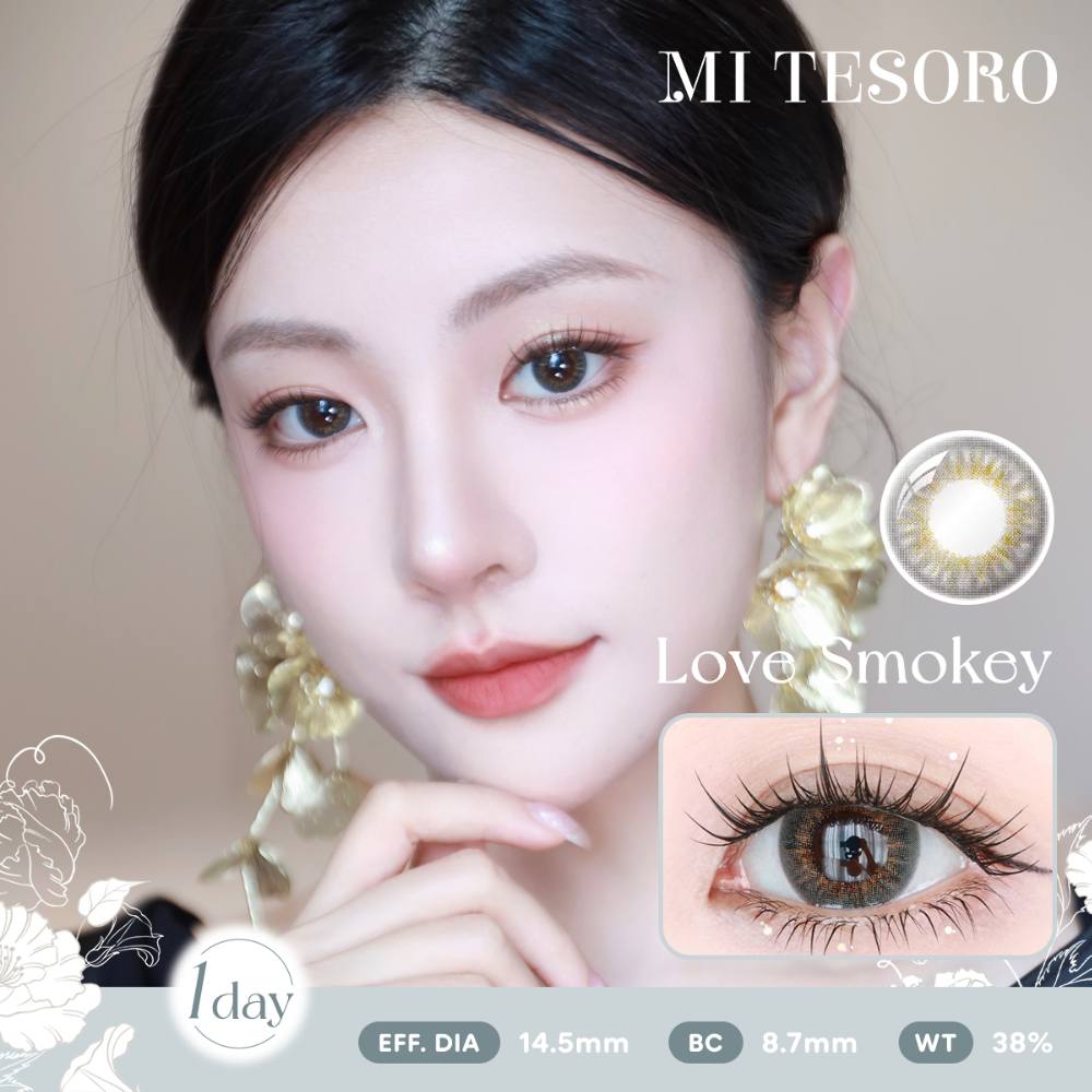 Love Smokey-Mi Tesoro 1 Day Color Con 10pcs (Eff dia:14.5mm)