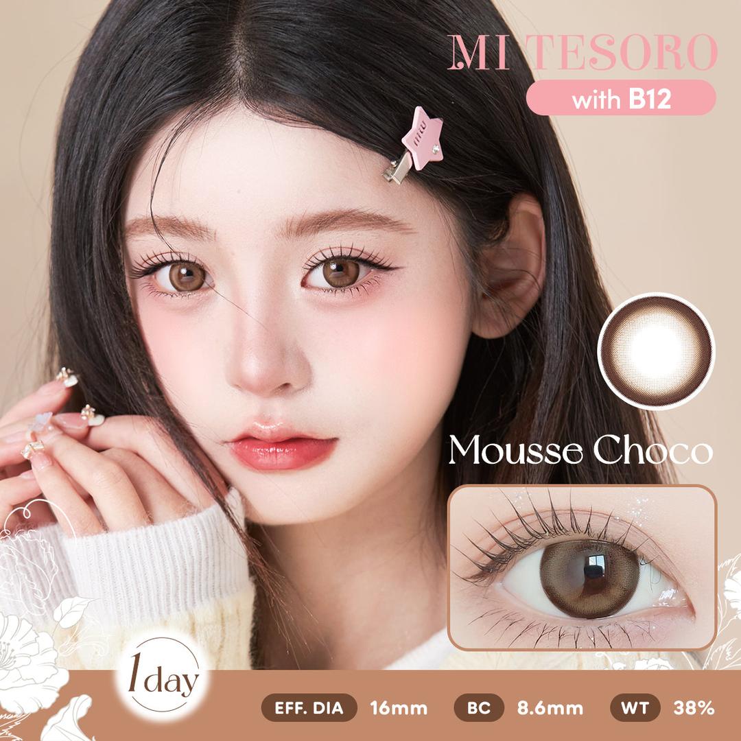 Mousse Choco-Mi Tesoro 1 Day Color Con 10pcs (Eff dia:16mm)