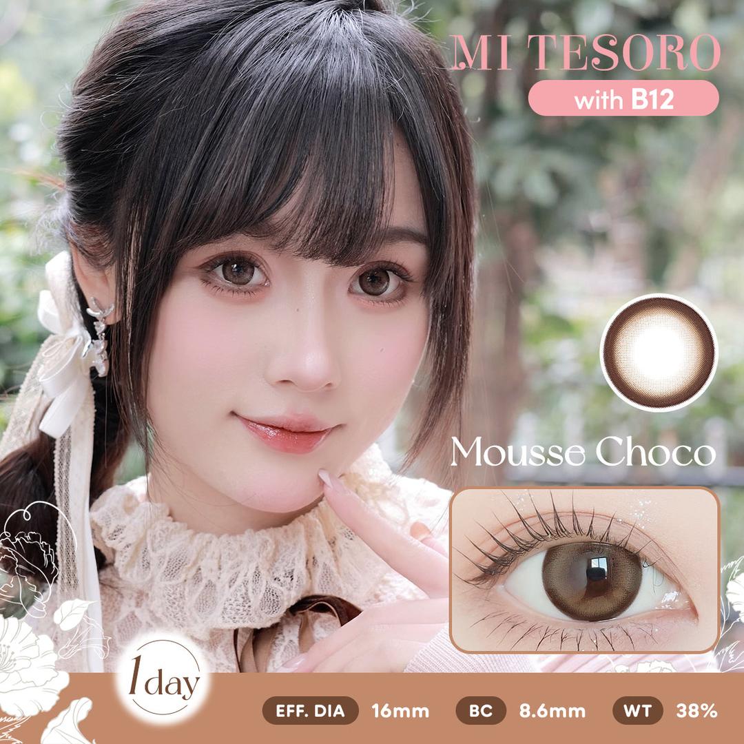 Mousse Choco-Mi Tesoro 1 Day Color Con 10pcs (Eff dia:16mm)