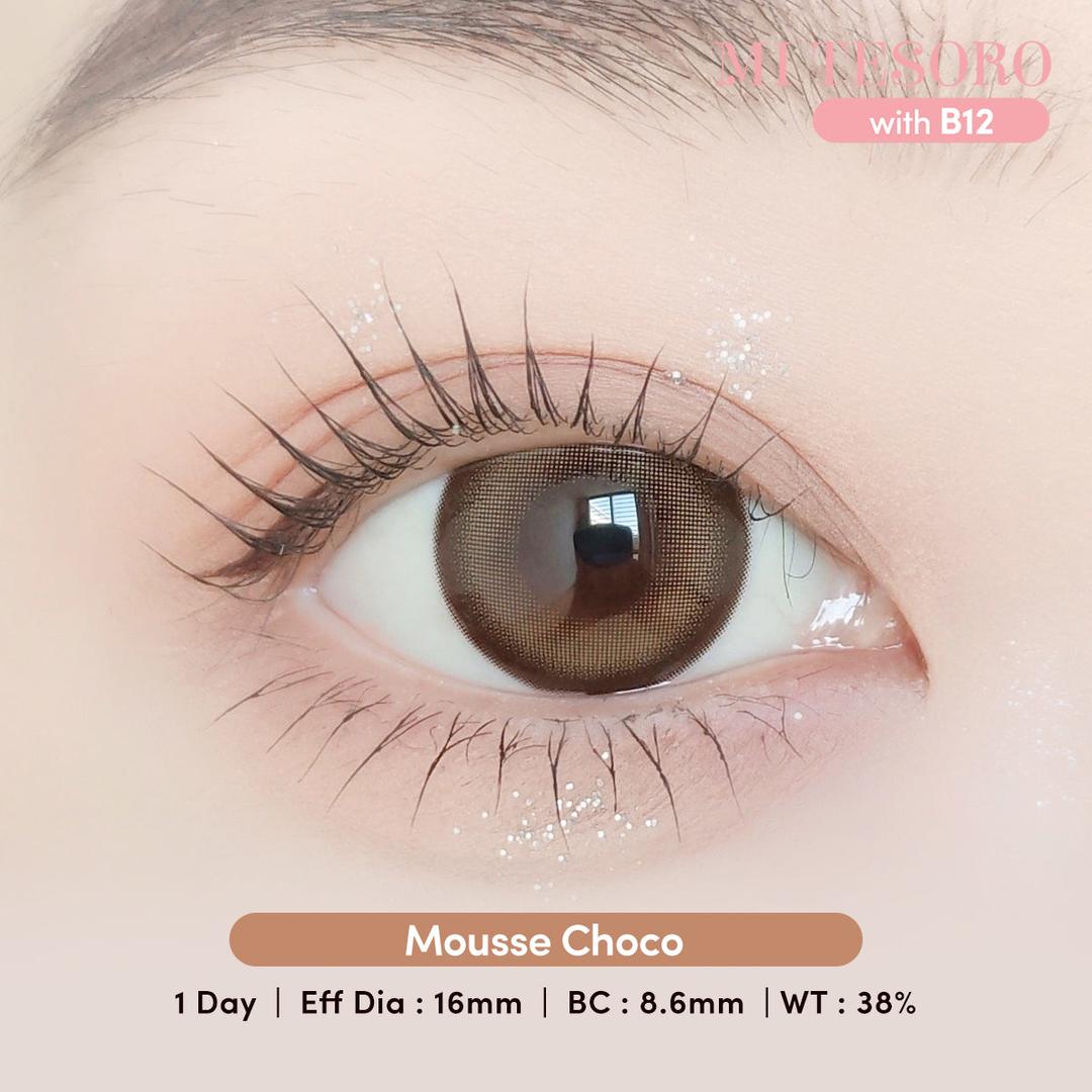 Mousse Choco-Mi Tesoro 1 Day Color Con 10pcs (Eff dia:16mm)