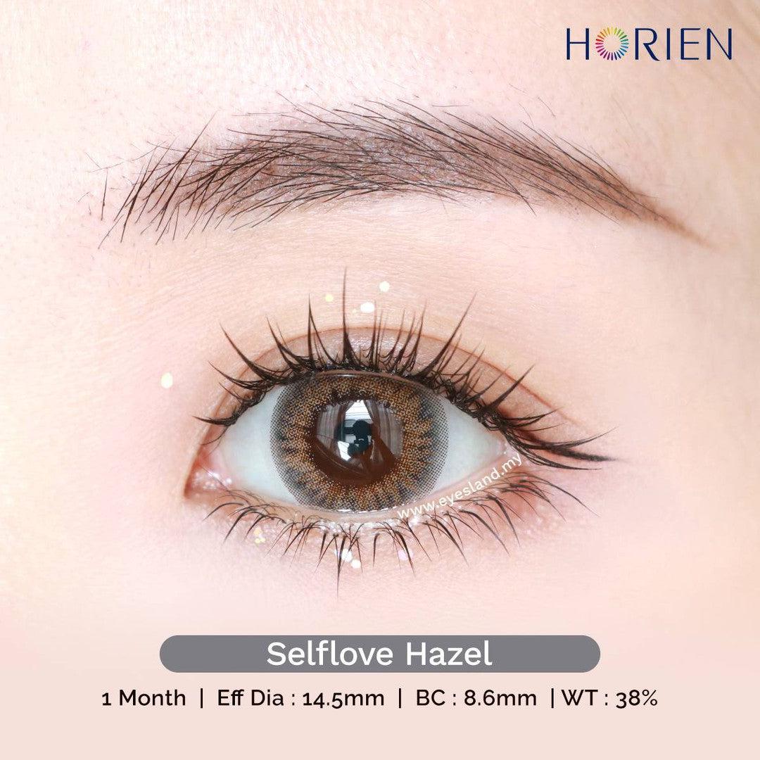Selflove Hazel-Kira-Kira Monthly Color Lens 2pcs (Eff dia:14.5mm)