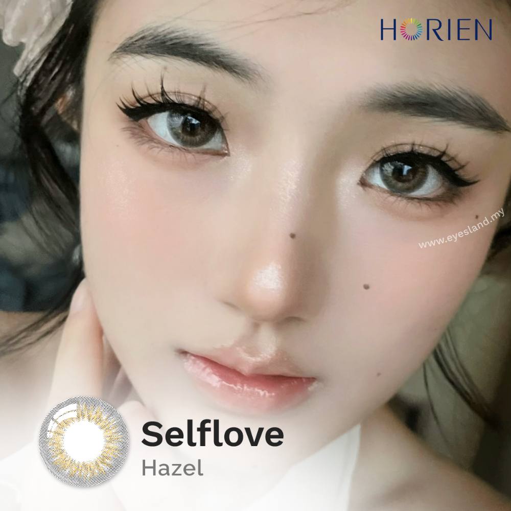 Selflove Hazel-Kira-Kira Monthly Color Lens 2pcs (Eff dia:14.5mm)