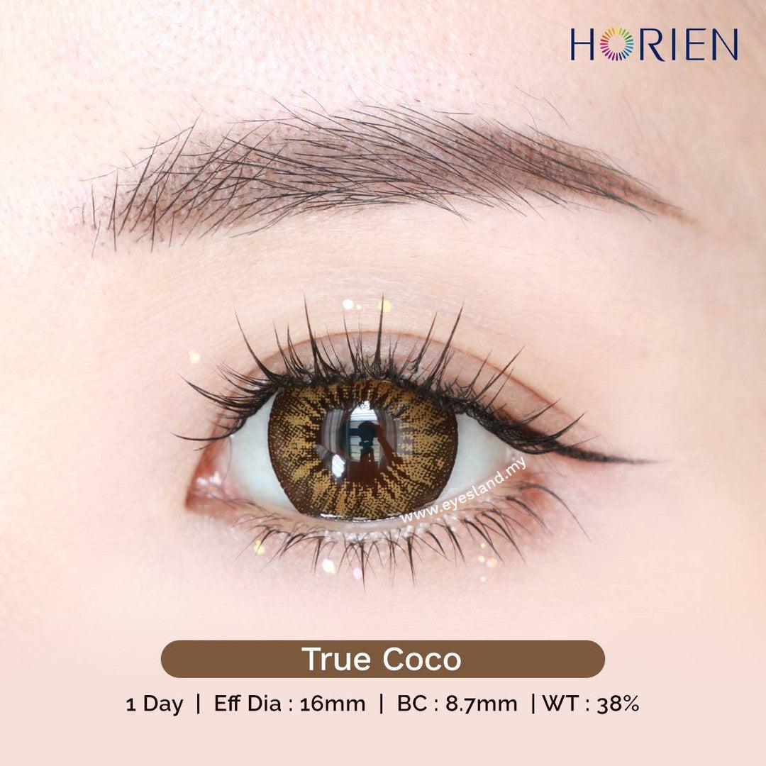 True Coco-Eye Secret 38% 1 Day Color Lenses 10pcs (Eff dia:16mm)