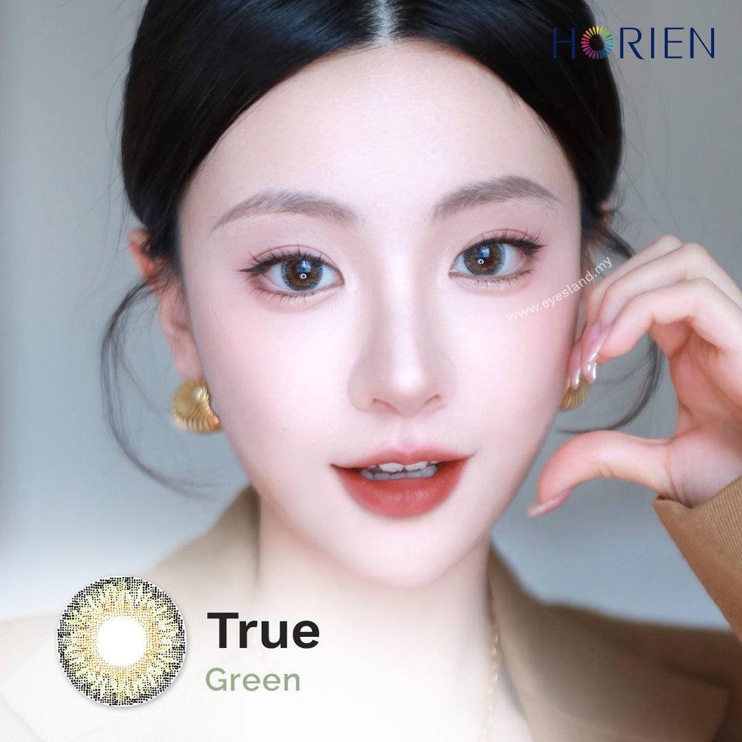True Green-Eye Secret 38% 1 Day Color Lenses 10pcs (Eff dia:15mm)