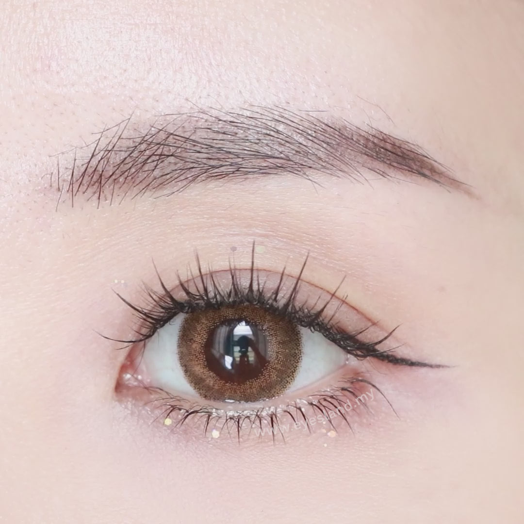 Shine Hazel-Eye Secret 38% 3 Month Color Lens 2pcs (Eff dia:14.2mm)