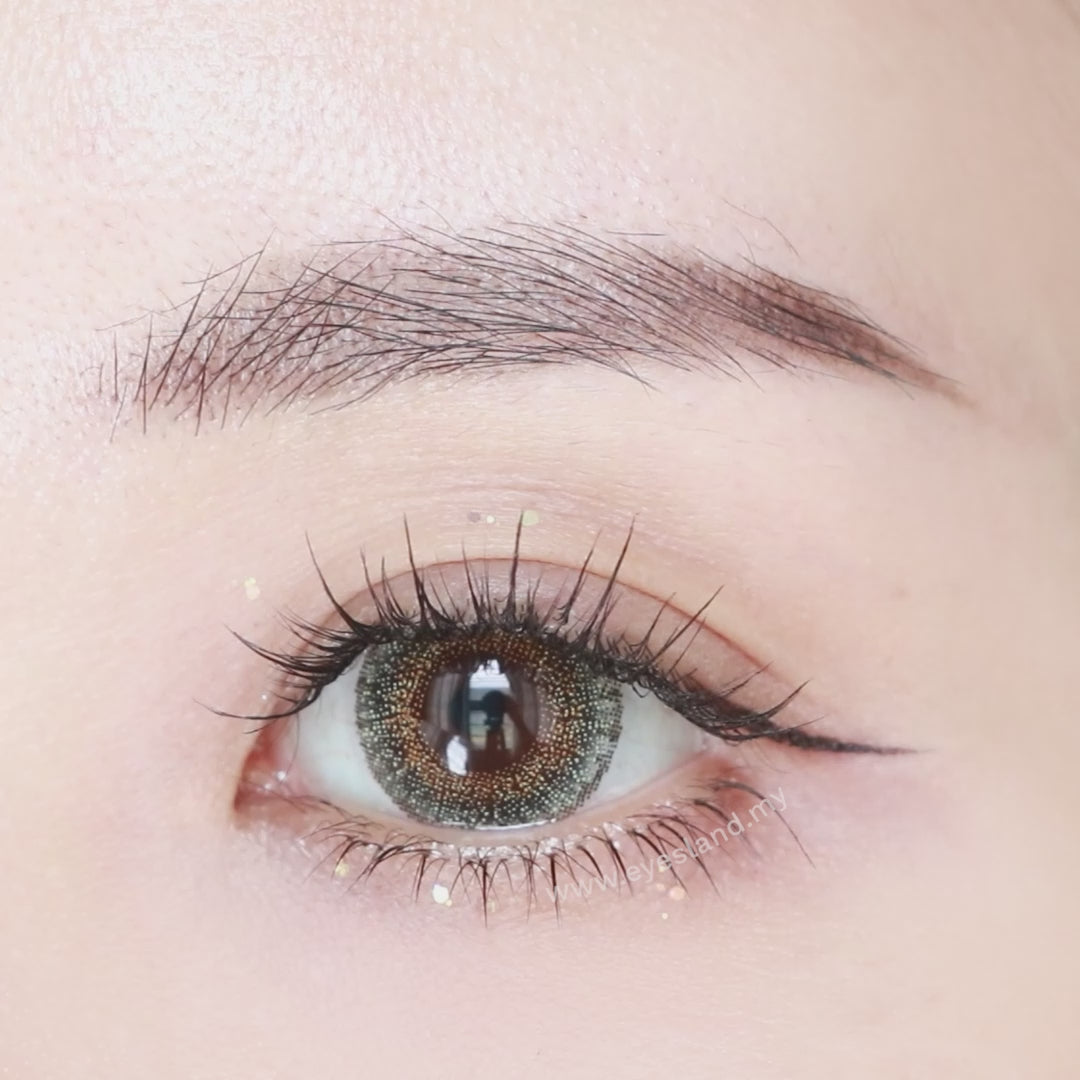 True Green-Eye Secret 38% 1 Day Color Lenses 10pcs (Eff dia:15mm)