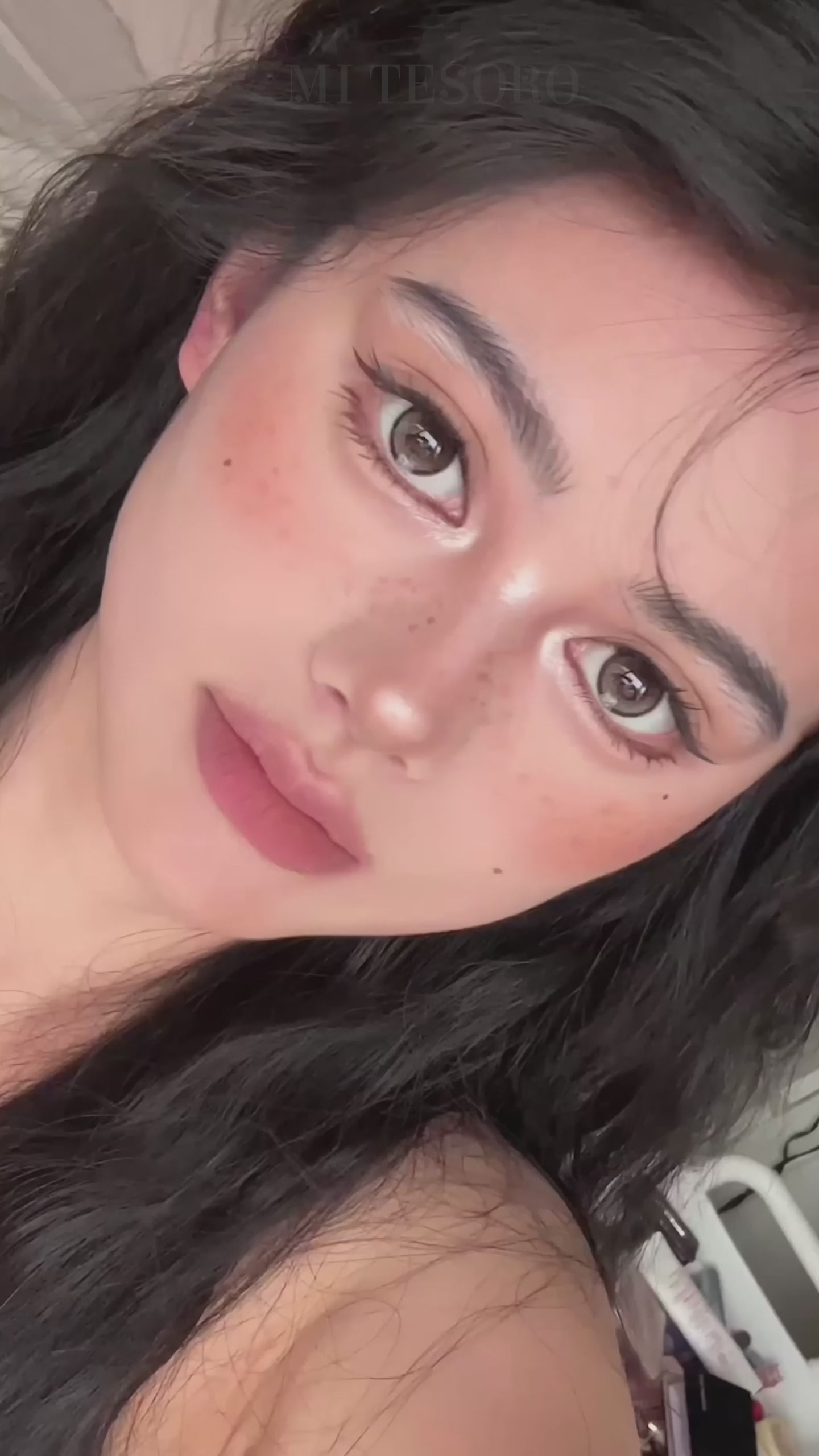 Glowly Brown-Mi Tesoro Monthly Color Con 2pcs (Eff dia:16mm)