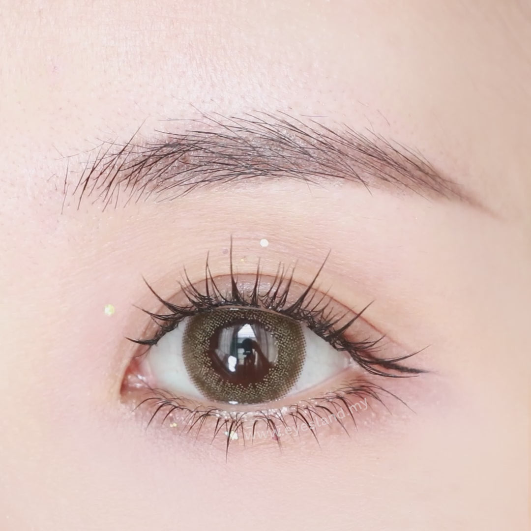 Kira Caramel-Kira-Kira Monthly Color Lens 2pcs (Eff dia:14.2mm)