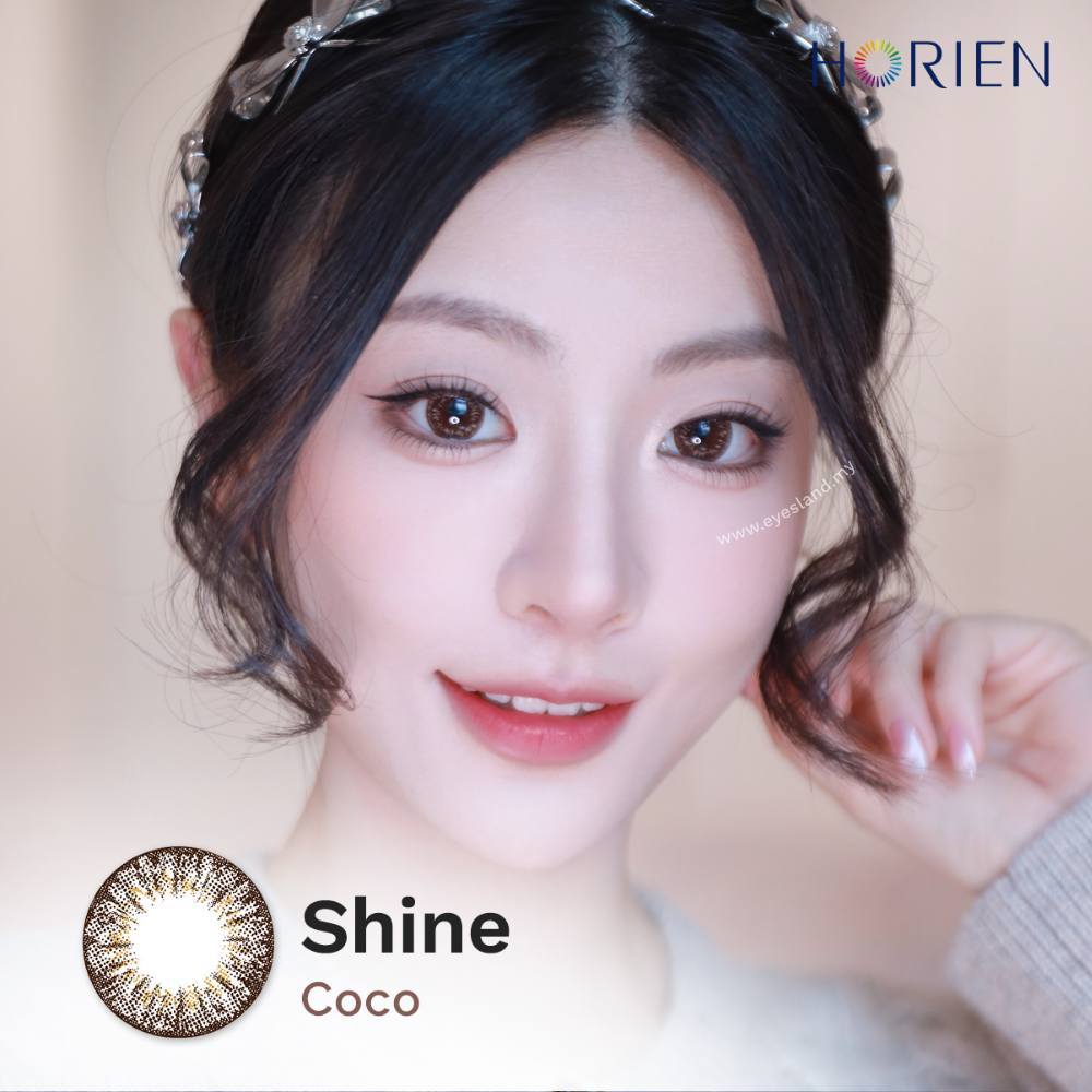 Shine Coco-Eye Secret 38% 3 Month Color Lens 2pcs (Eff dia:16mm)