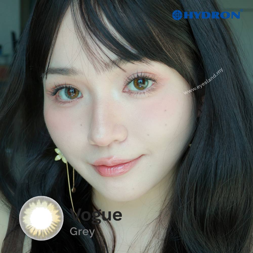 Vogue Grey-Star Shine 1 Day Color Contact Lenses 10pcs (Eff dia:14.5mm)